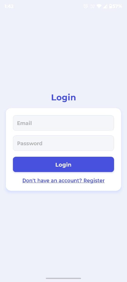 Login Screen
